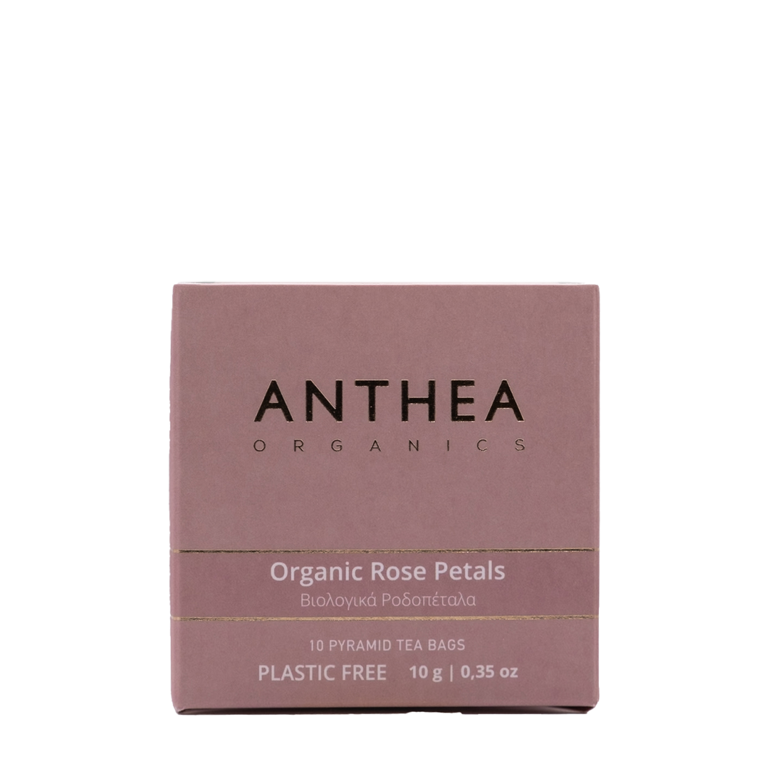 Anthea - Βιολογικά Ροδοπέταλα Plastic Free Tea Bags 10pcs 20gr