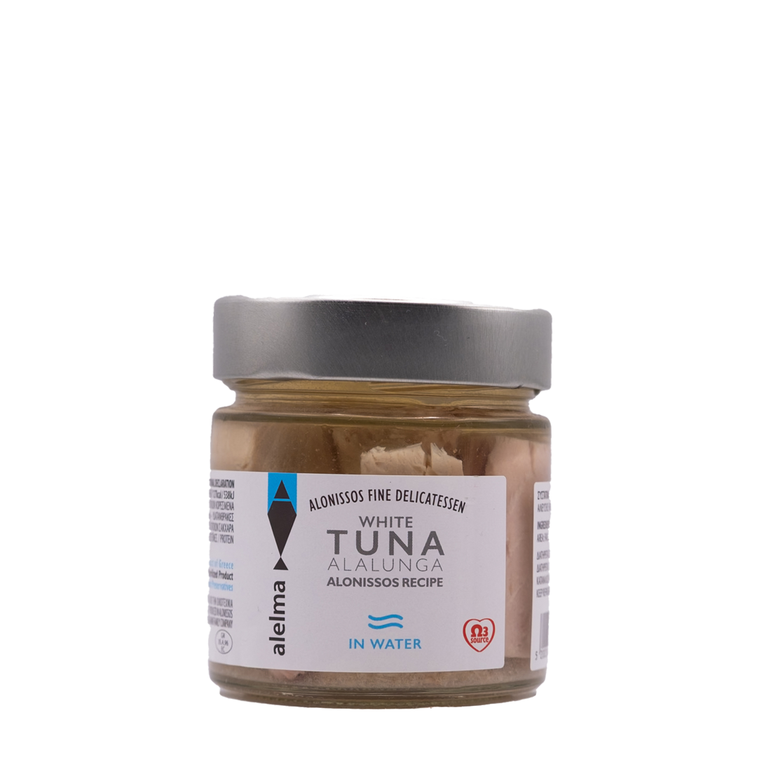 Alelma - Λευκός τόνος Αλοννήσου Alalunga σε Νερό 120gr