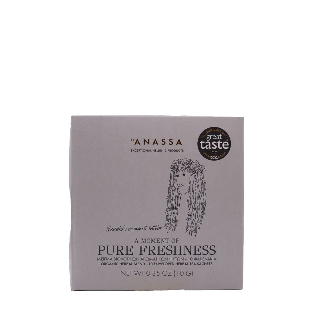 Anassa - Pure Freshness για Χαλάρωση & Ευεξία - 10 Ατομικά Φακελάκια