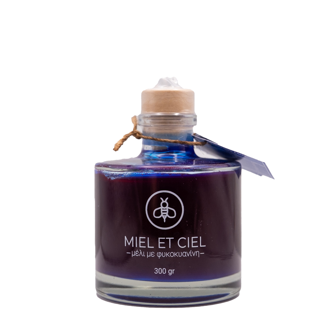 Miel Et Ciel - Greek Gourmet Orange Honey with Spiroulina 280gr