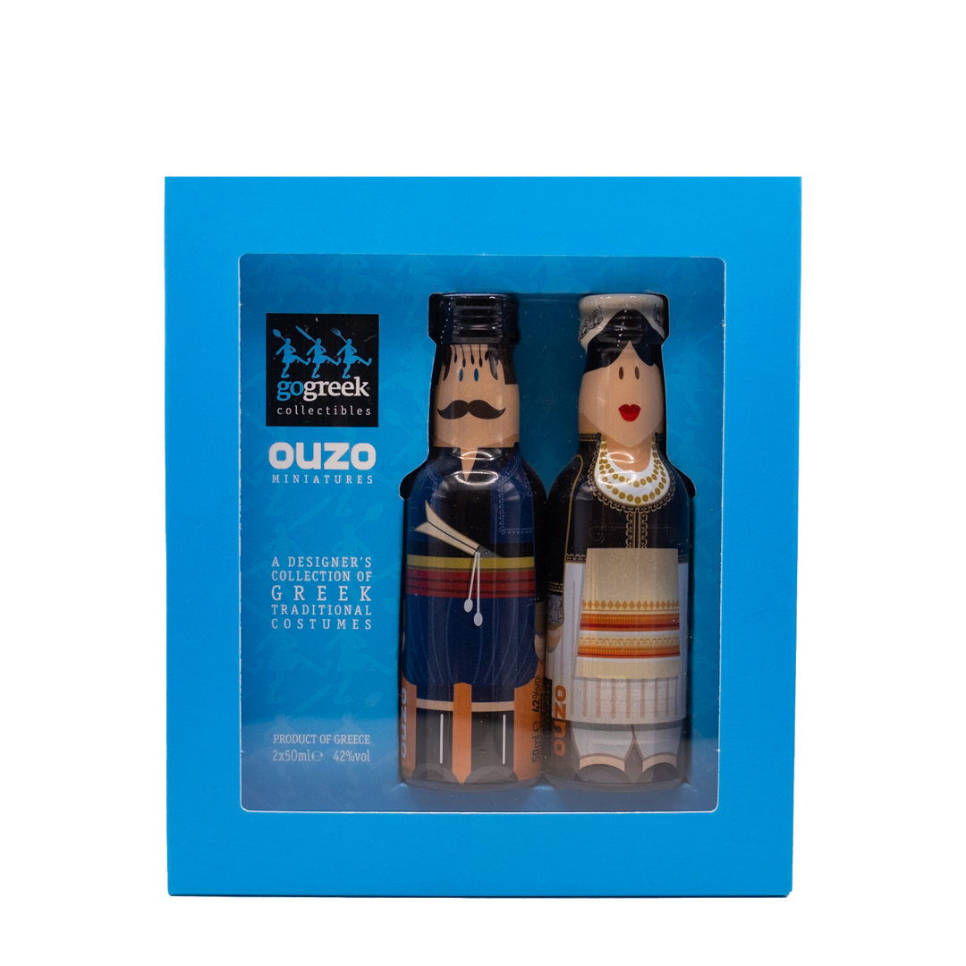 GoGeek - Κρητικό Ζευγάρι Ούζο 2X50ML