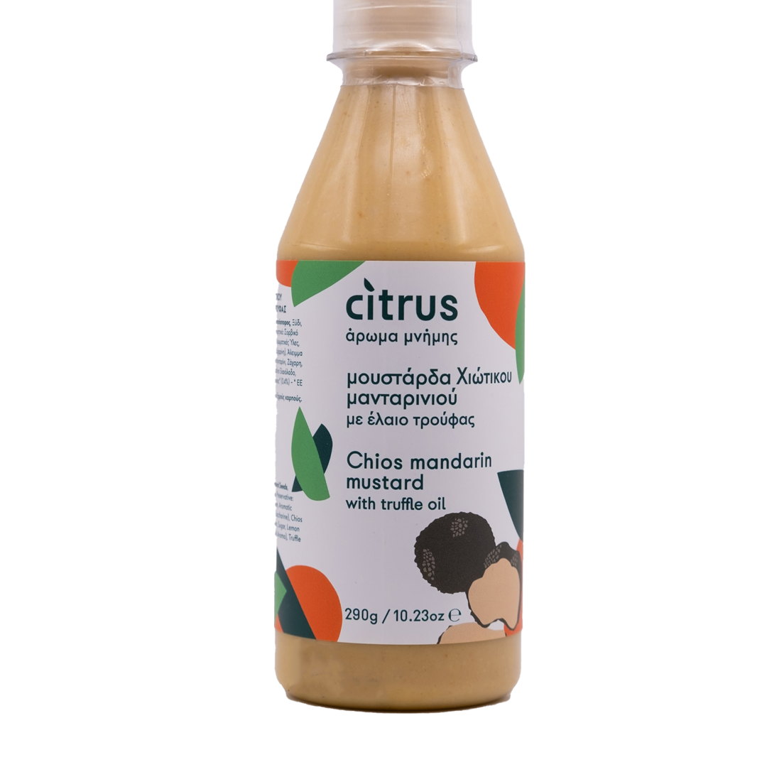 Chios Mandarin Mustard with Truffle Oil 290gr