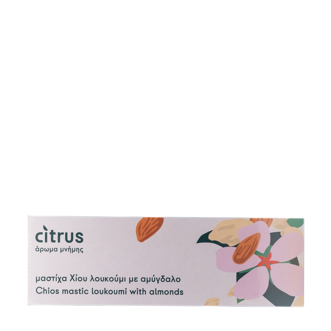 Citrus - Μαστίχα Χίου Λουκούμι με Αμύγδαλο 200gr 