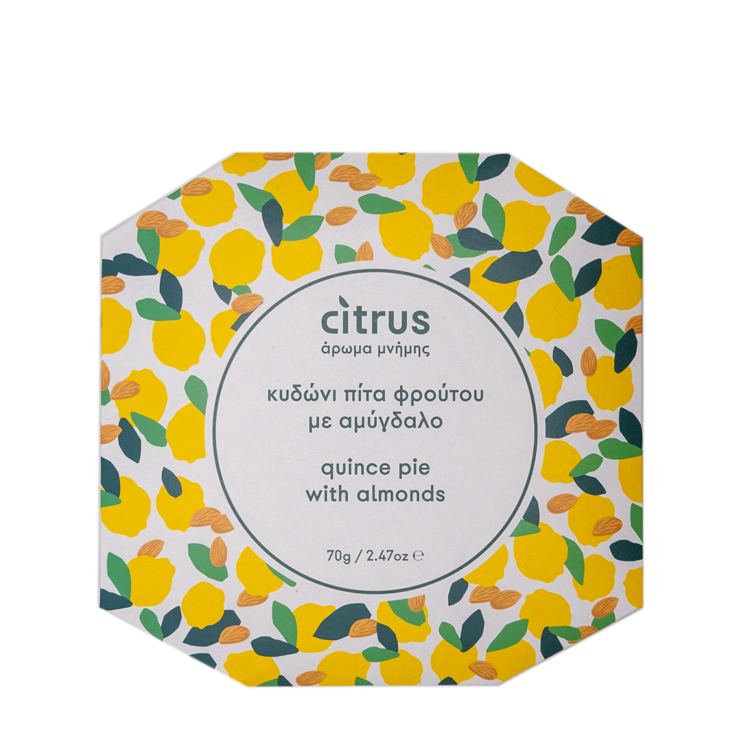 Citrus - Κυδώνι Πίτα Φρούτου με Αμύγδαλο 70gr