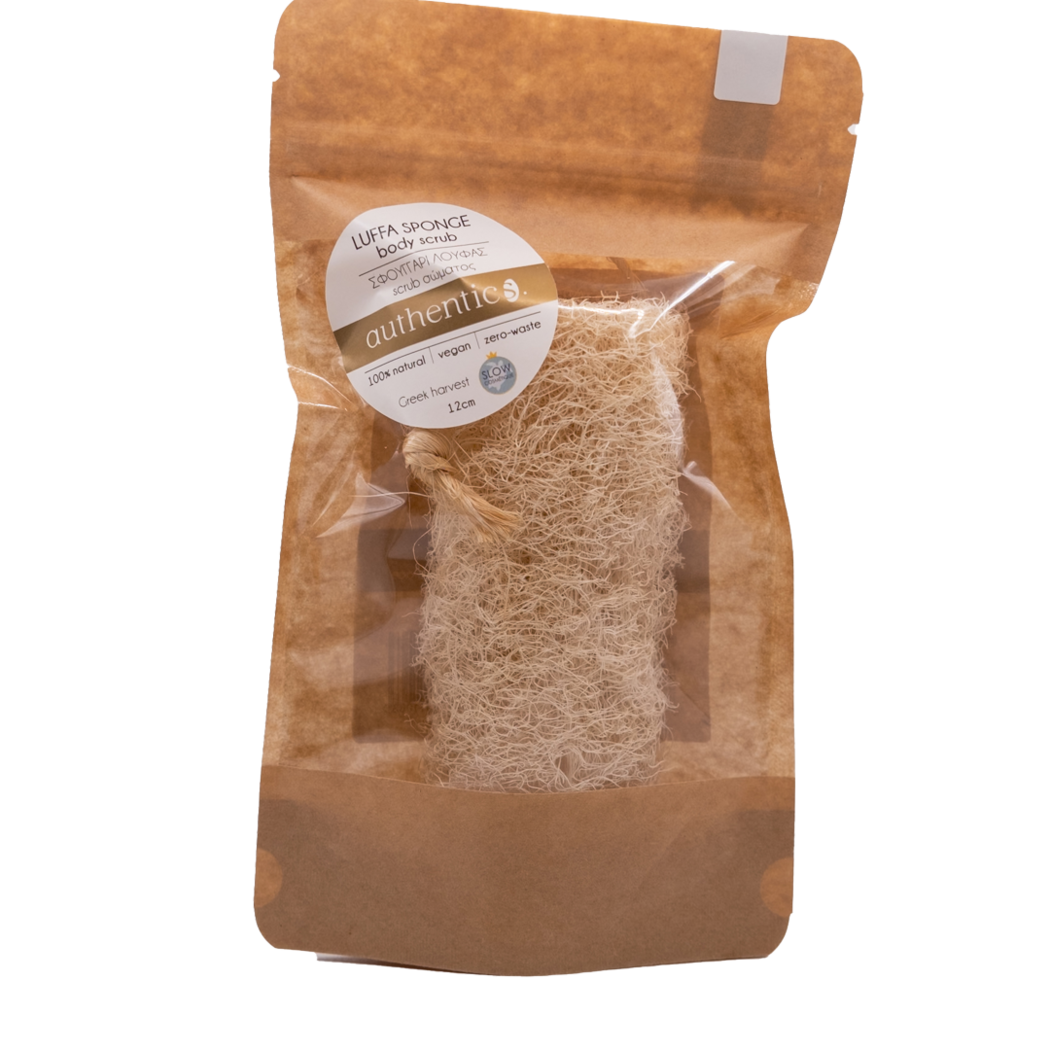 Cretan Authentics - Scrub Σώματος Luffa Sponge 12cm