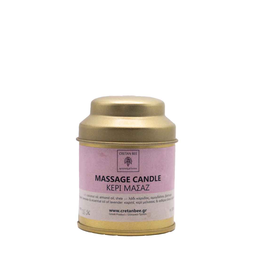 Cretan Bee - Beeswax Candle Massage with Coconut Oil 100ml