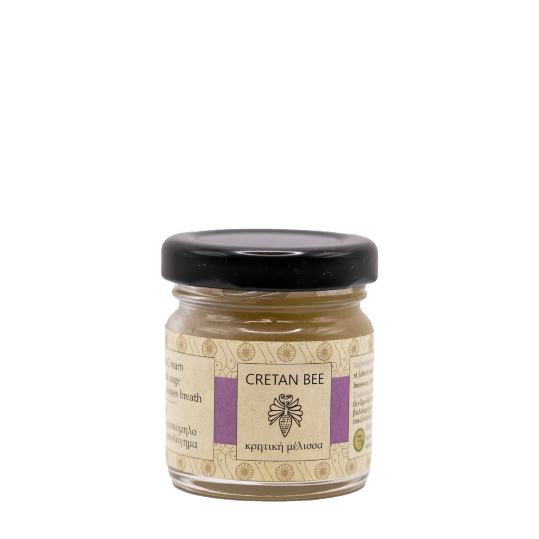 Cretan Bee - Κηραλοιφή για κρυολόγημα & μυικούς πόνους 40ml