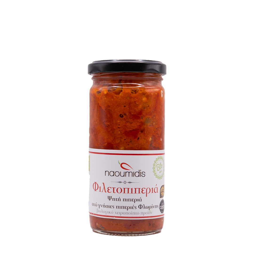 Naoumidis - Bio Filletopepiria Traditional Grilled Florina Pepper 260gr