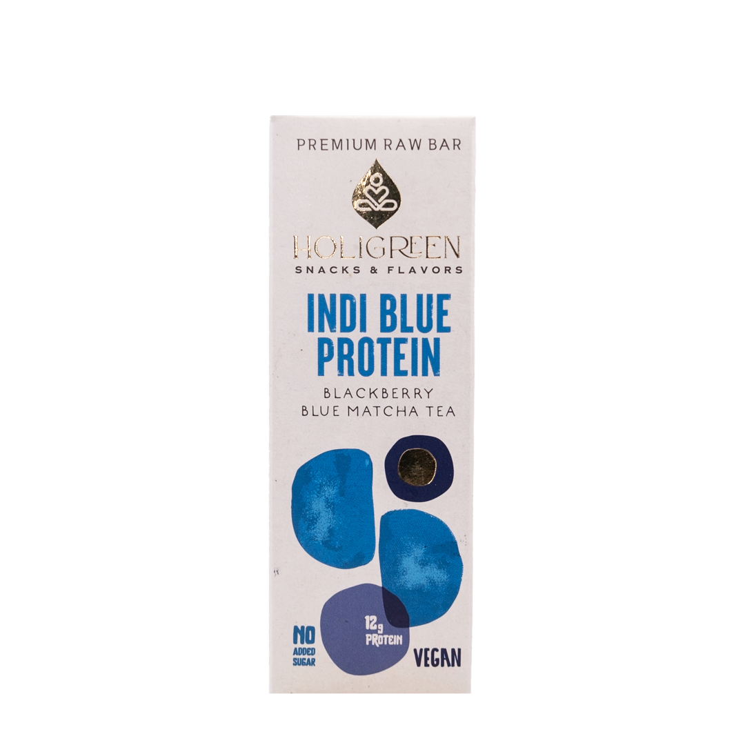 Holigreen - Indi Blue Premium Protein Raw Bar 60gr