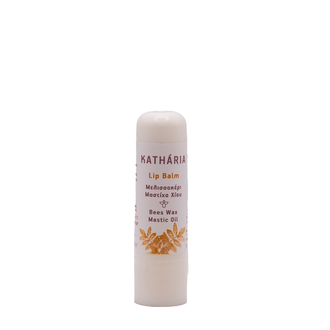 Katharia - Lip Balm Φυσικό Μελισσοκέρι & Μαστίχα Χίου 4ml