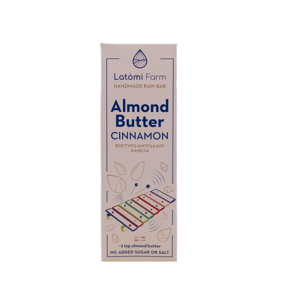 Latomi Farm - Raw Energy Bar Almond & Cinnamon Butter 50gr