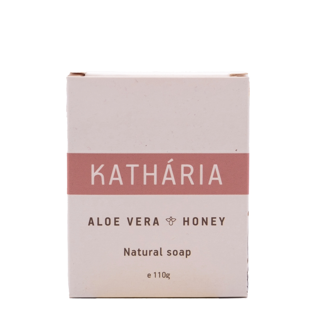 Katharia - Natural Soap Aloe Vera Honey 110gr
