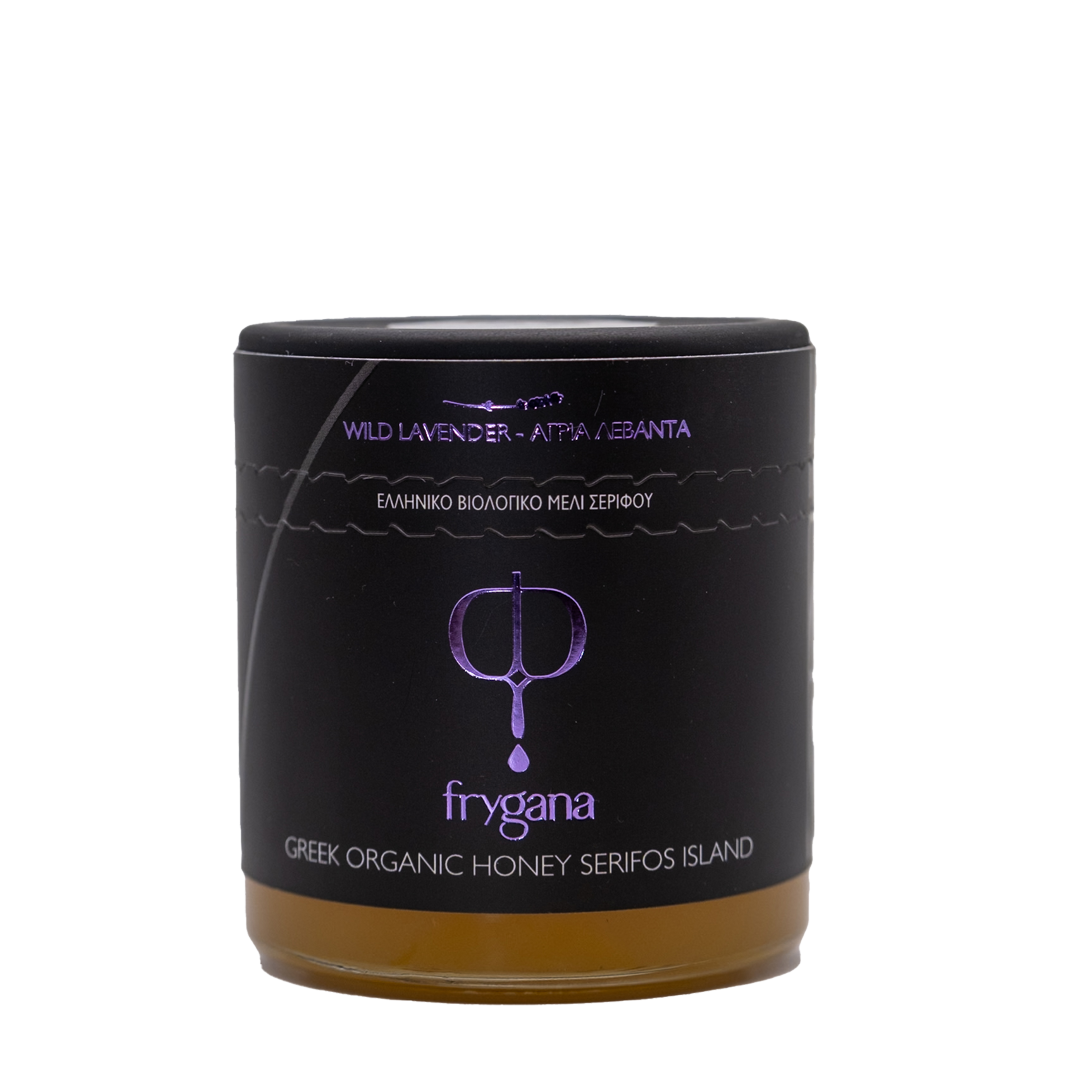 Frygana - Premium Thyme Honey with Wild Lavender from Serifos 250gr