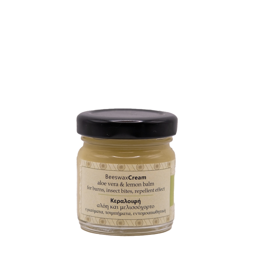 Cretan Bee - Κηραλοιφή με Αλόη Βέρα & Μελισσόχορτο Εντομοαπωθητική 40ml