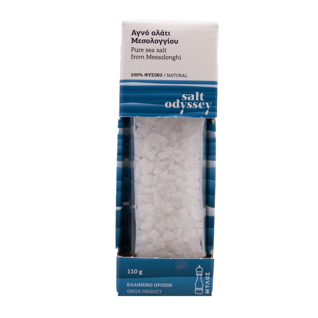 Salt Odyssey - Pure Salt from Messolonghi Ceramic Mill 100gr