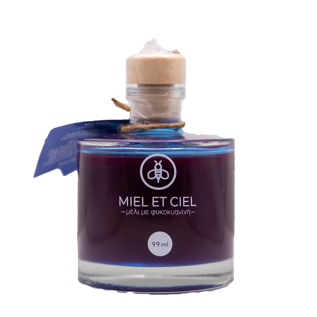 Miel Et Ciel - Greek Gourmet Orange Honey with Spiroulina 99ml (140gr)