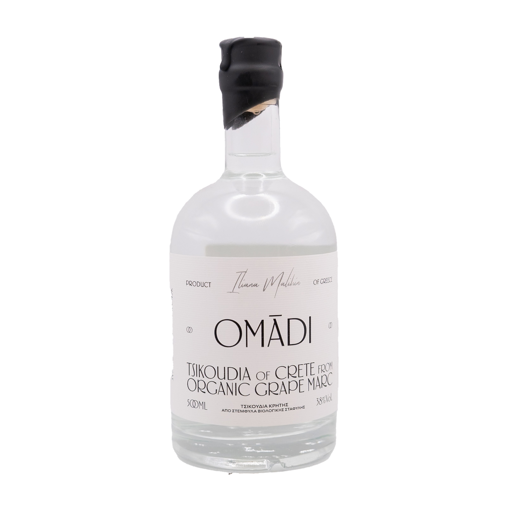 Malihin - Omadi Cretan Organic Raki 