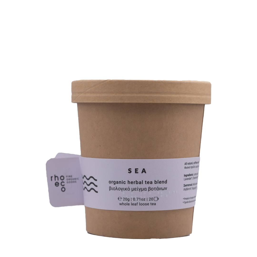 Rhoeco - Sea Herbal Tea Καταπραϋντικο & Xαλαρωτικό 20gr (20 cups) - Drink it Plant It