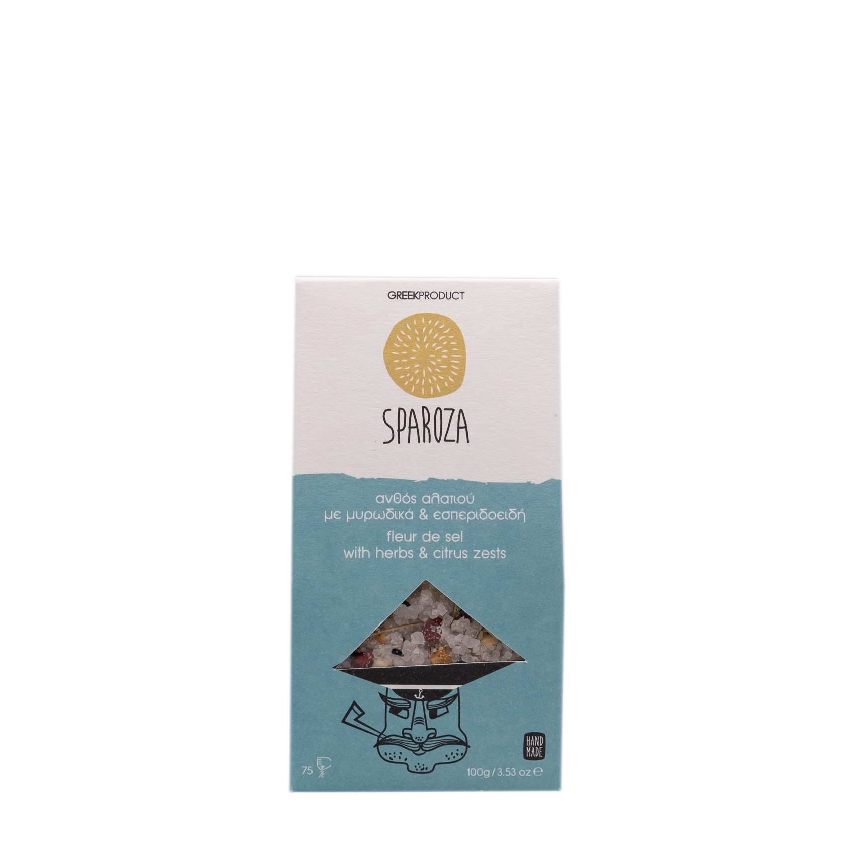 Sparoza - Fleur de Sel with Herbs & Citrus Zests 100gr