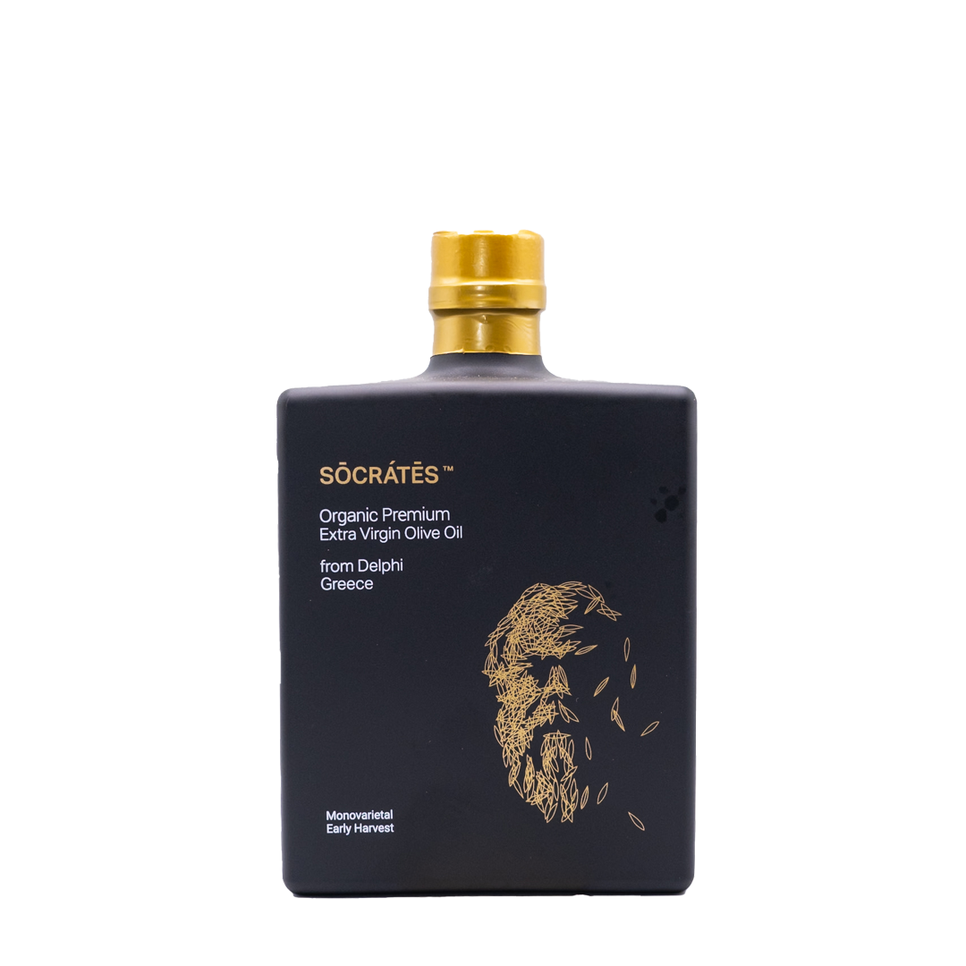 Socrates - Βιολογικό Εξαιρετικό Παρθένο Ελαιόλαδο Ποικιλίας Άμφισσας 500ml