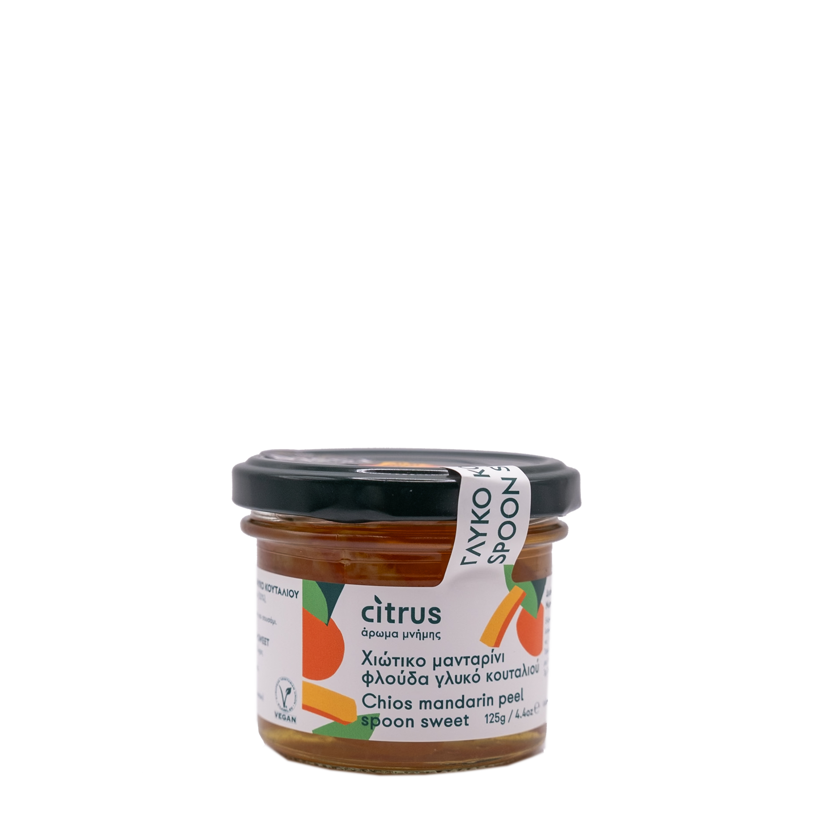 Citrus  - Chios Mandarin Peel Spoon Sweet 125gr