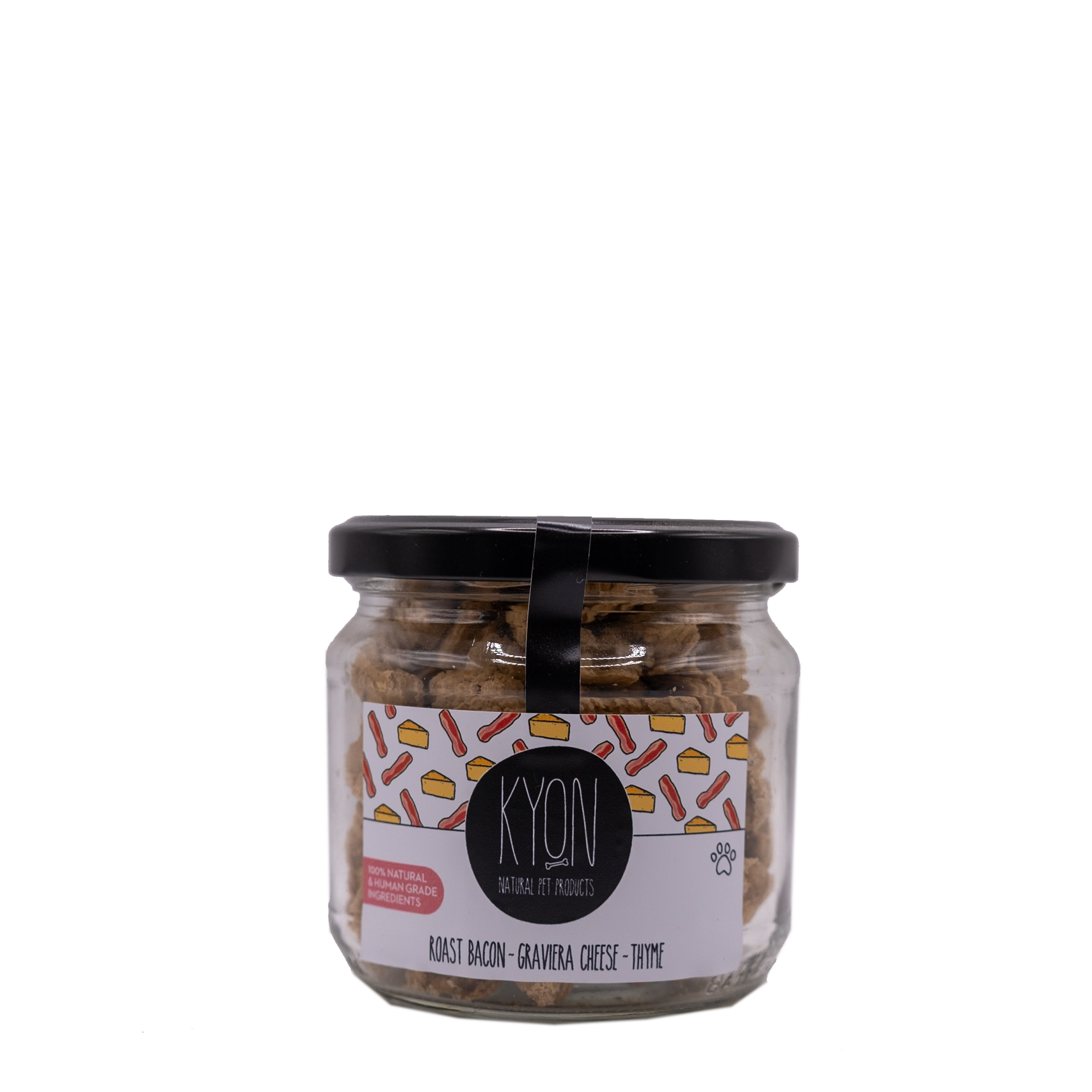 Kyon Pet Products - Μπέικον,Γραβιέρα,Θυμάρι μπισκότα για σκύλους 140gr