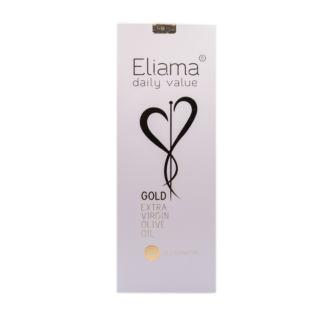 Eliama Gold - Βιολογικό Κρητικό Ελαιόλαδο Κορωνέικη Ποικιλία 250ml 