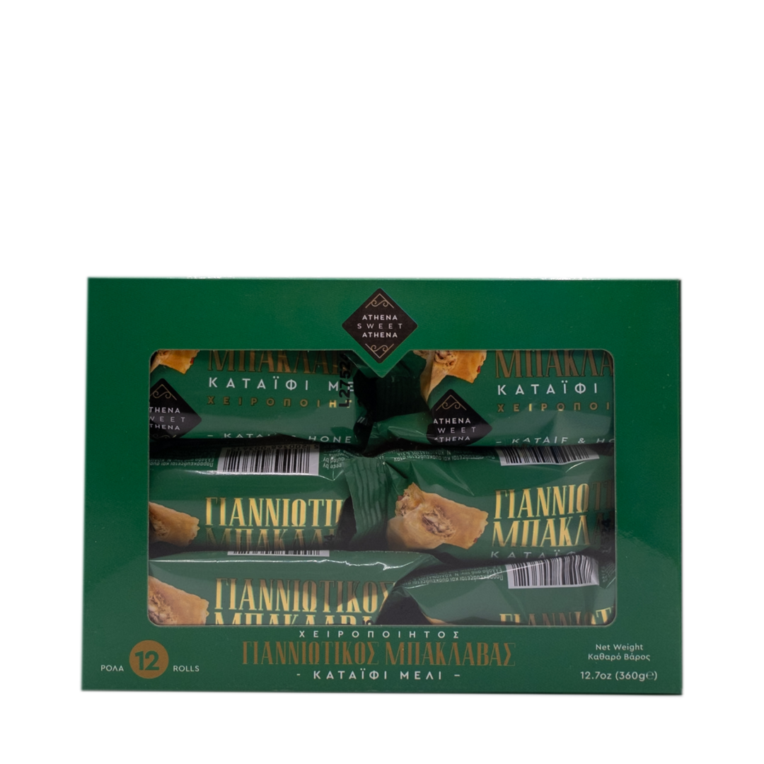 Athena Sweet Athena - Μπουκιές Μπακλαβά με Κανταΐφι και Μέλι 360gr