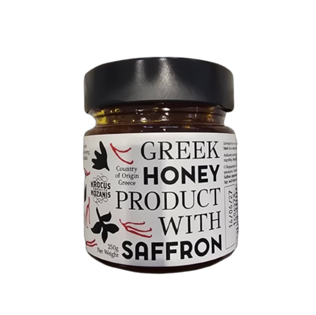 Krocus Kozanis Products - Greek Honey Product with Saffron