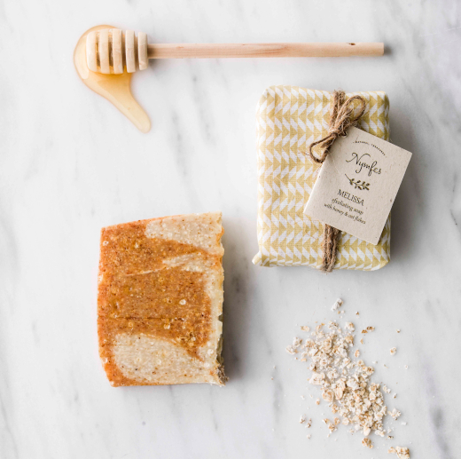 Nymfes - Μέλισσα Σαπούνι Απολέπισης 100gr