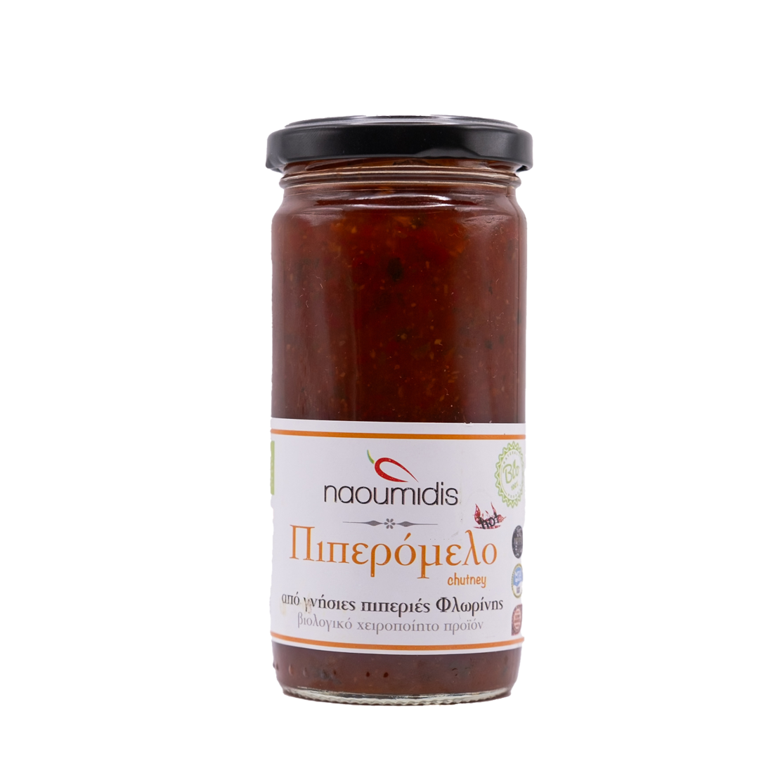 Naoumidis - Πιπερόμελο Καυτερό (Τσάτνεϊ) Bio 280gr
