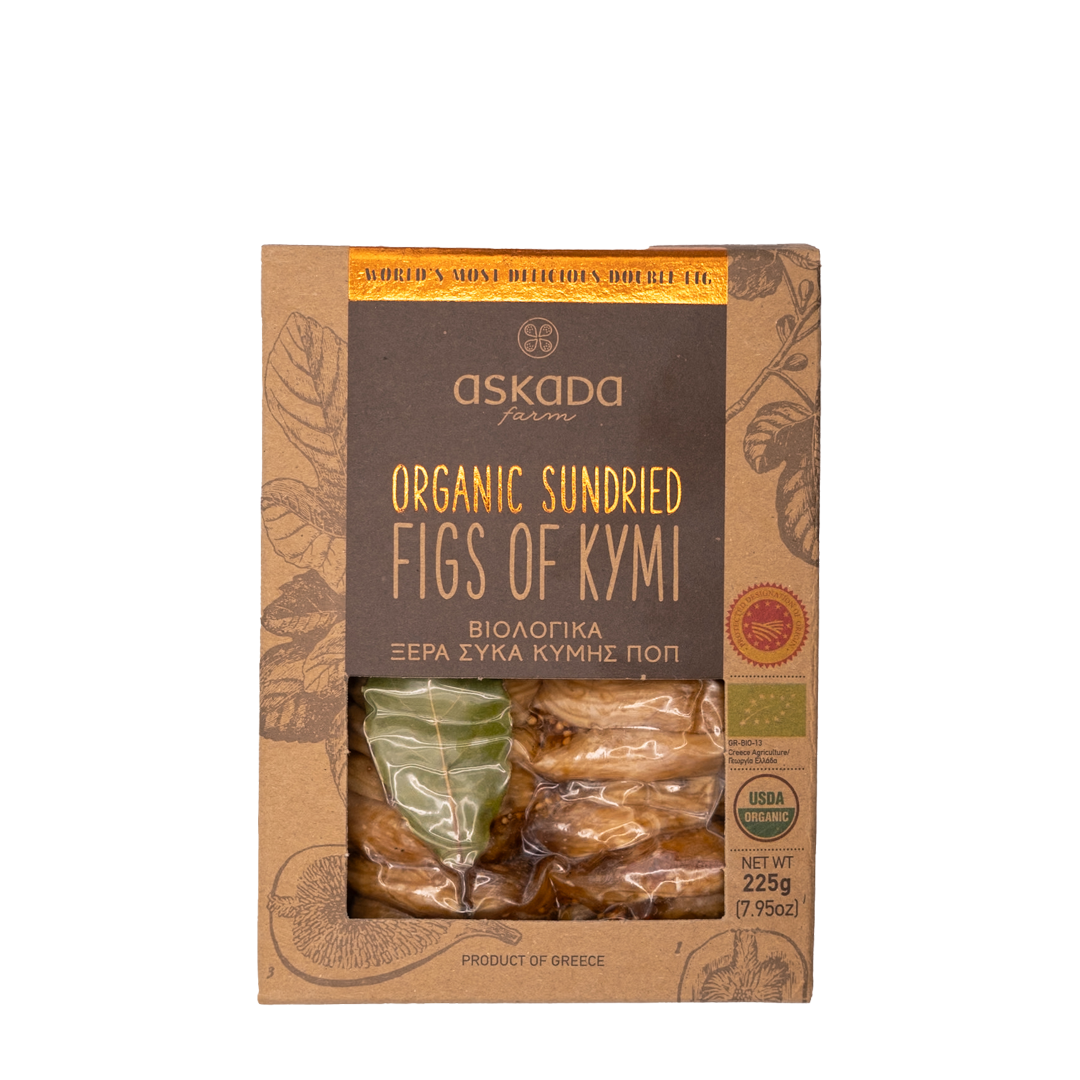 Askada Farm - Βιολογικά Ξηρά Σύκα Κύμης ΠΟΠ 225gr