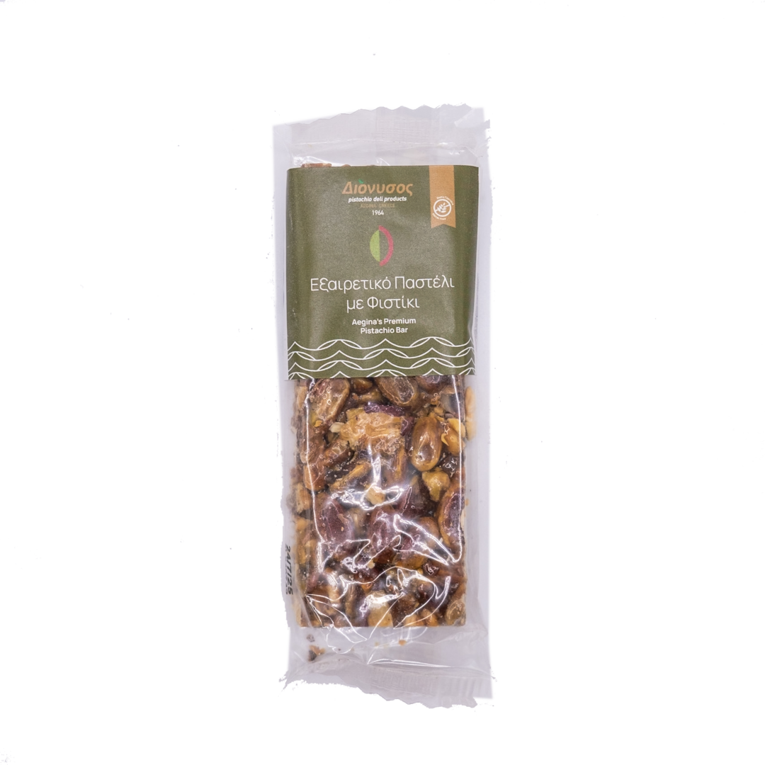 Διόνυσος Φιστίκι Αιγίνης - Εξαιρετικό Παστέλι με Φιστίκι Αιγίνης 40gr