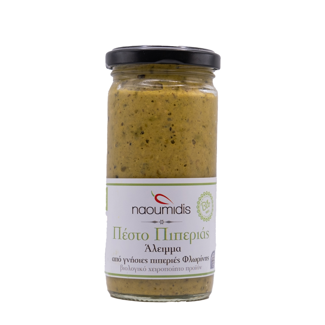 Ναουμίδης - Bio Πέστο Πιπεριάς Bio 260gr