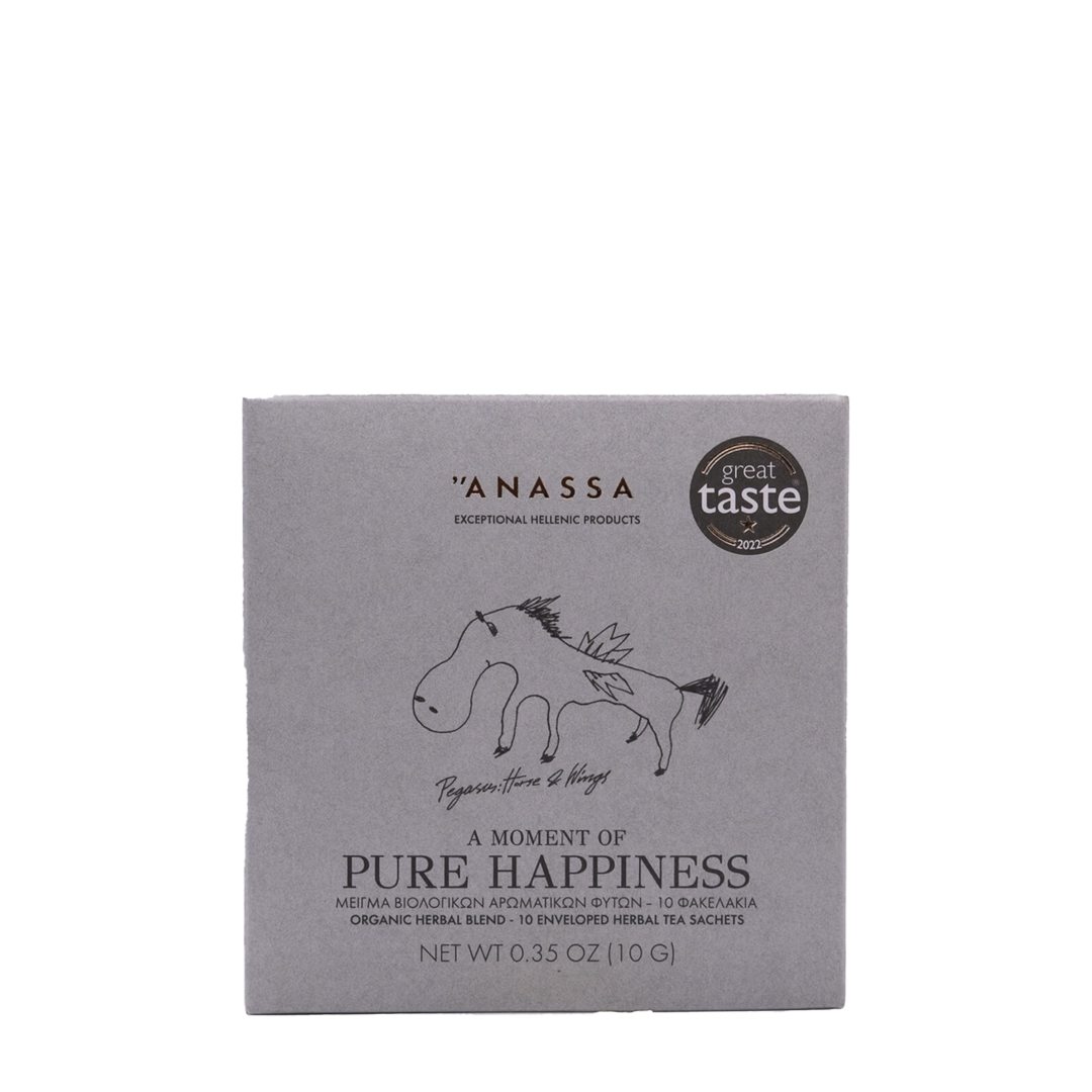 Anassa - Pure Happiness For Daily Stress - 10 Enveloped tea bags