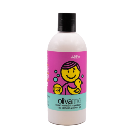 ABEA - Olivamo Παιδικό Σαμπουάν - Αφρόλουτρο 300ml