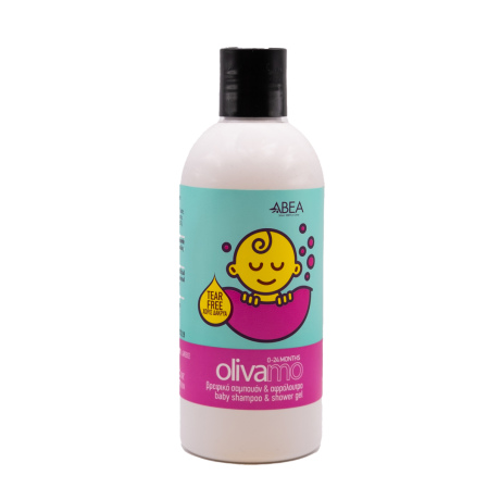 ABEA - Olivamo Βρεφικό Σαμπουάν - Αφρόλουτρο 300ml