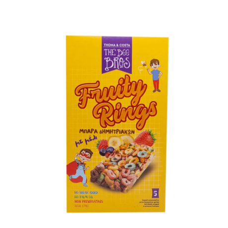 The Bee Bros - Cereal bar with honey and fruits 5x25gr