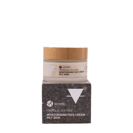 Myrro - Moisturising Face Cream Oily Skin Propolis - Tea Tree 50ml