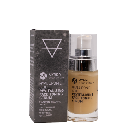 Myrro - Αναζωογονητικό Toner - Ορός Προσώπου Με Φυσικό Υαλουρονικό Οξύ 30ml