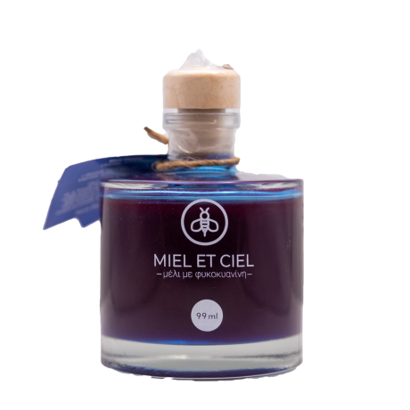 Miel Et Ciel - Greek Gourmet Orange Honey with Spiroulina 99ml (140gr)