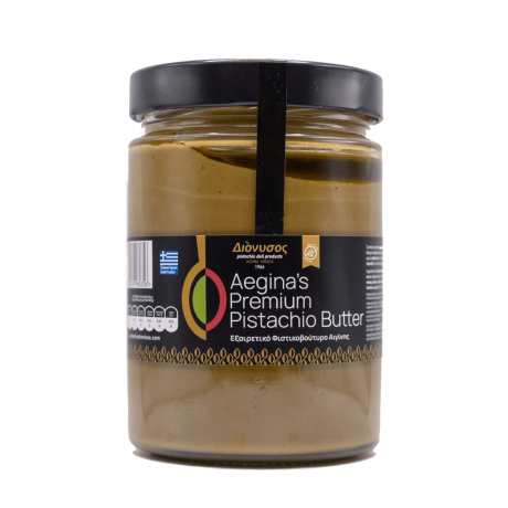 Διόνυσος Eξαιρετικό Φιστικοβούτυρο Αιγίνης 600gr