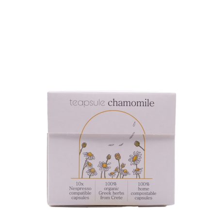 Teapsule -Chamomile from Crete - 10 Capsules for Nespresso