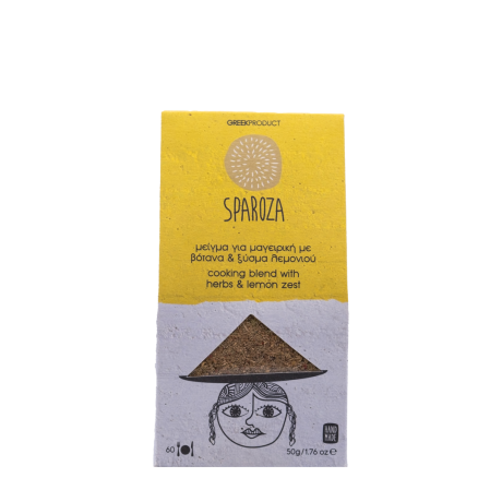 Sparoza - Cooking Blend with Herbs & Lemon Zest 50gr