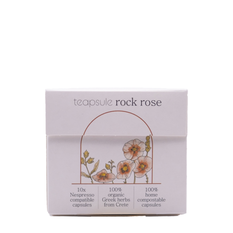 Teapsule - Rock Rose (Labdanum) from Crete - 10 Capsules for Nespresso