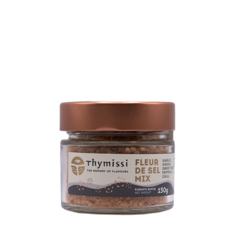 Thymissi - Cretan Fleur de Sel mix 150gr