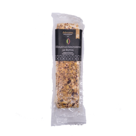 Dionisos Aegina’s Pistachio Deli Products - Nougat with Aegina's Premium Pistachio 60gr