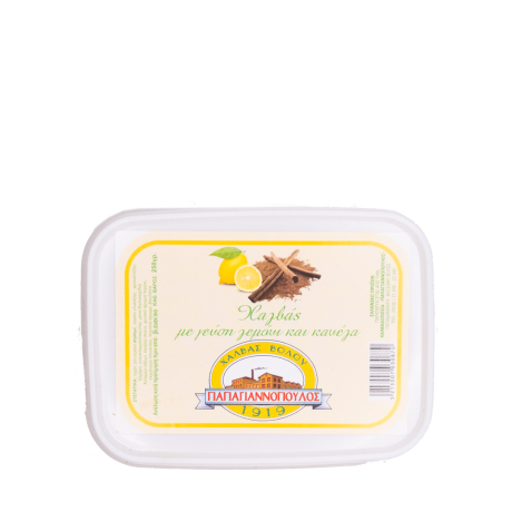 Χαλβαδοποιία Παπαγιαννόπουλου  - Χαλβάς Με Γεύση Λεμόνι & Κανέλα 250gr
