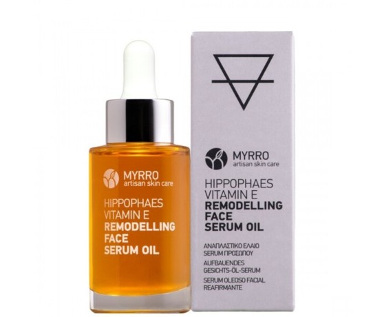 Myrro - Αναπλαστικό Έλαιο Serum Προσώπου Ιπποφαές - Βιταμίνη E 30ml