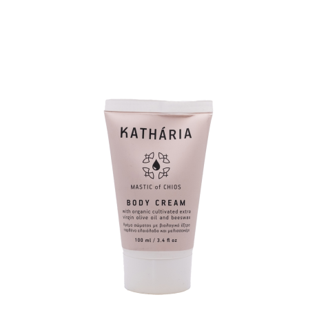 Katharia - Κρέμα Σώματος με Μαστίχα Χίου, βιολογικό έξτρα παρθένο ελαιόλαδο & μελισσοκέρι 100ml